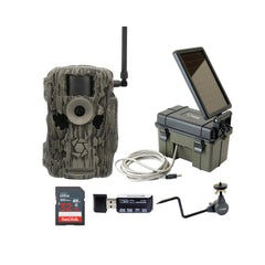 Stealth Cam 36MP Fusion Max Cellular Trail Camera with Solar Power Pack and Camera Holder Bundle
