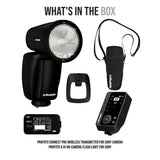 Profoto Connect Pro Wireless Transmitter for Sony Camera with Profoto A10 Flash Light Bundle