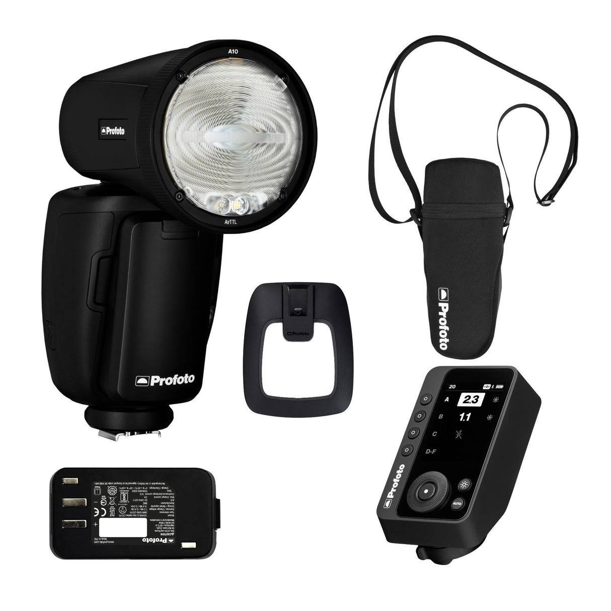 Profoto Connect Pro Wireless Transmitter for Sony Camera with Profoto A10 Flash Light Bundle
