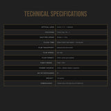 Ilford Ilfocolor Rapid Retro Single Use Camera with 31mm Optical Lens (Black, 5-Pack) Bundle