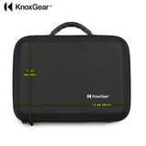 Knox Gear Case for Osmo Action 5/4/3 with 128GB SD Card, Screen Protectors & Lens Silicone Cover