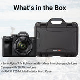 Sony Alpha 7 IV Full-Frame Mirrorless Interchangeable Lens Camera with 28 To 70mm Lens Bundle