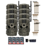 Stealth Cam 36MP Fusion Max Cellular Trail Camera with 80-Feet Detection Range (2-Pack) x 4 Bundle
