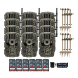 Stealth Cam 36MP Fusion Max Cellular Trail Camera with 80-Feet Detection Range (2-Pack) x 6 Bundle