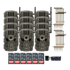Stealth Cam 36MP Fusion Max Cellular Trail Camera with 80-Feet Detection Range (2-Pack) x 6 Bundle