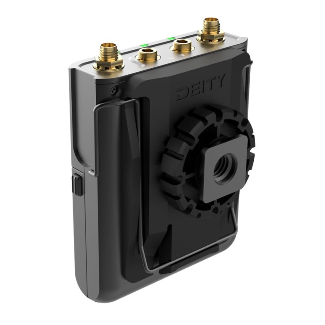 Deity Microphones Theos Digital Wireless UHF System 2 Channel Kit with Wireless Syncing (Black)