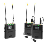 Deity Microphones Theos Digital Wireless UHF System 2 Channel Kit with Wireless Syncing (Black)