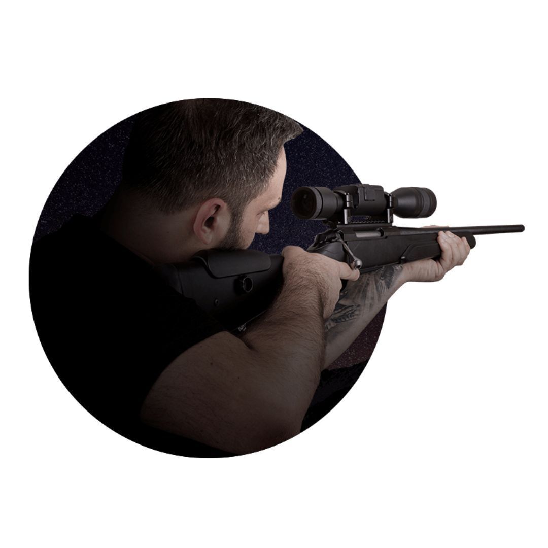 ATN X-Sight 5 3-15x Ultra HD 4K Plus Weather-Resistant Day and Night Vision Rifle Scope (Black)