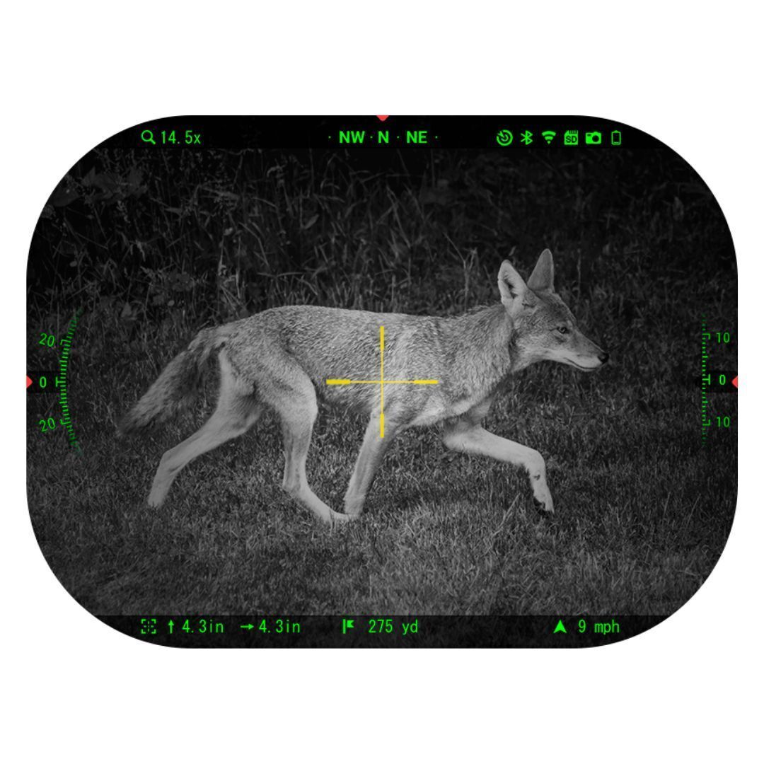 ATN X-Sight 5 3-15x Ultra HD 4K Plus Weather-Resistant Day and Night Vision Rifle Scope (Black)