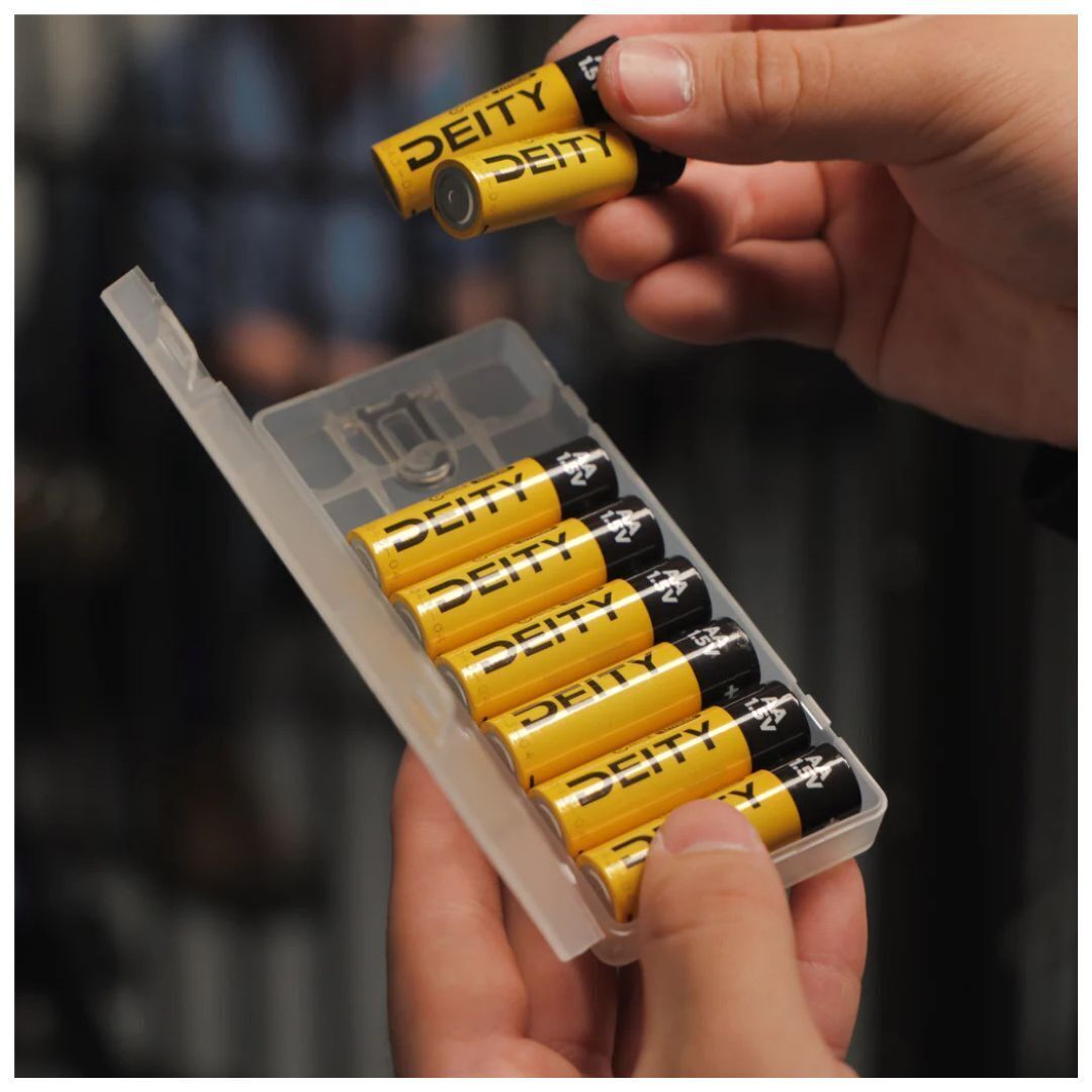 Deity Microphones Lithium AA Batteries with Leakproof Construction (1.5V, 3000mAh, 8-Pack)