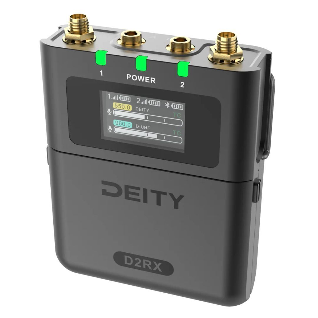 Deity D2RX D-UHF Portable Receiver (Open Box)