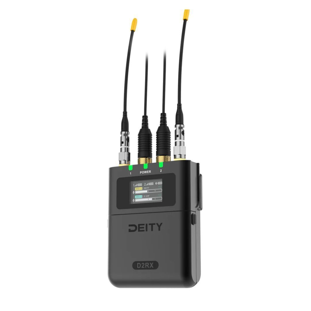 Deity D2RX D-UHF Portable Receiver (Open Box)