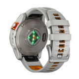 Garmin fenix 7 Pro Sapphire Solar Edition Water-Resistant GPS Smartwatch (Fog Gray and Ember Orange)