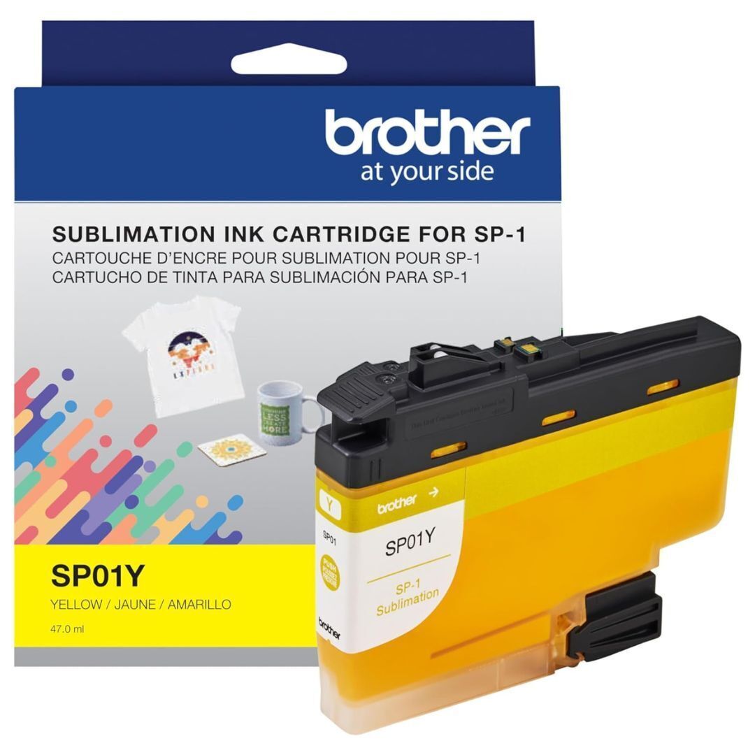 Brother Sublimation Printer and 4-Color Sublimation Ink Cartridge Set
