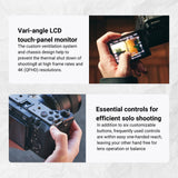 Sony Alpha FX3A Cinema Line Full-frame Camera (Body Only) with Hard Case Bundle