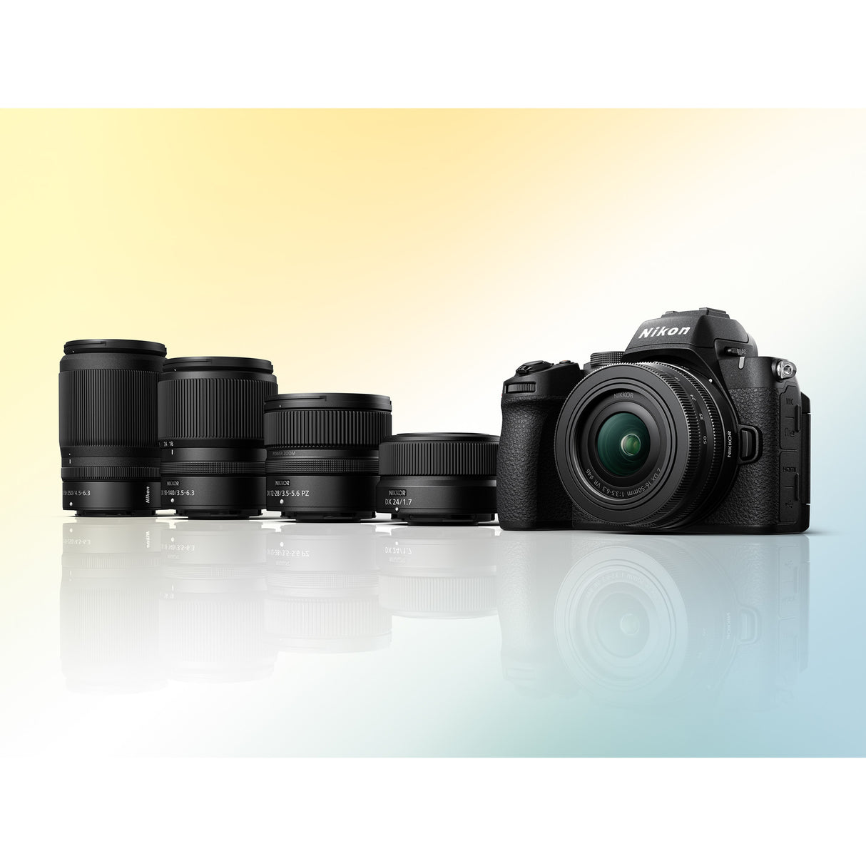 Nikon Z50 II Mirrorless Camera with CMOS Image Sensor, 4K Video, and Lightweight Design (Black)
