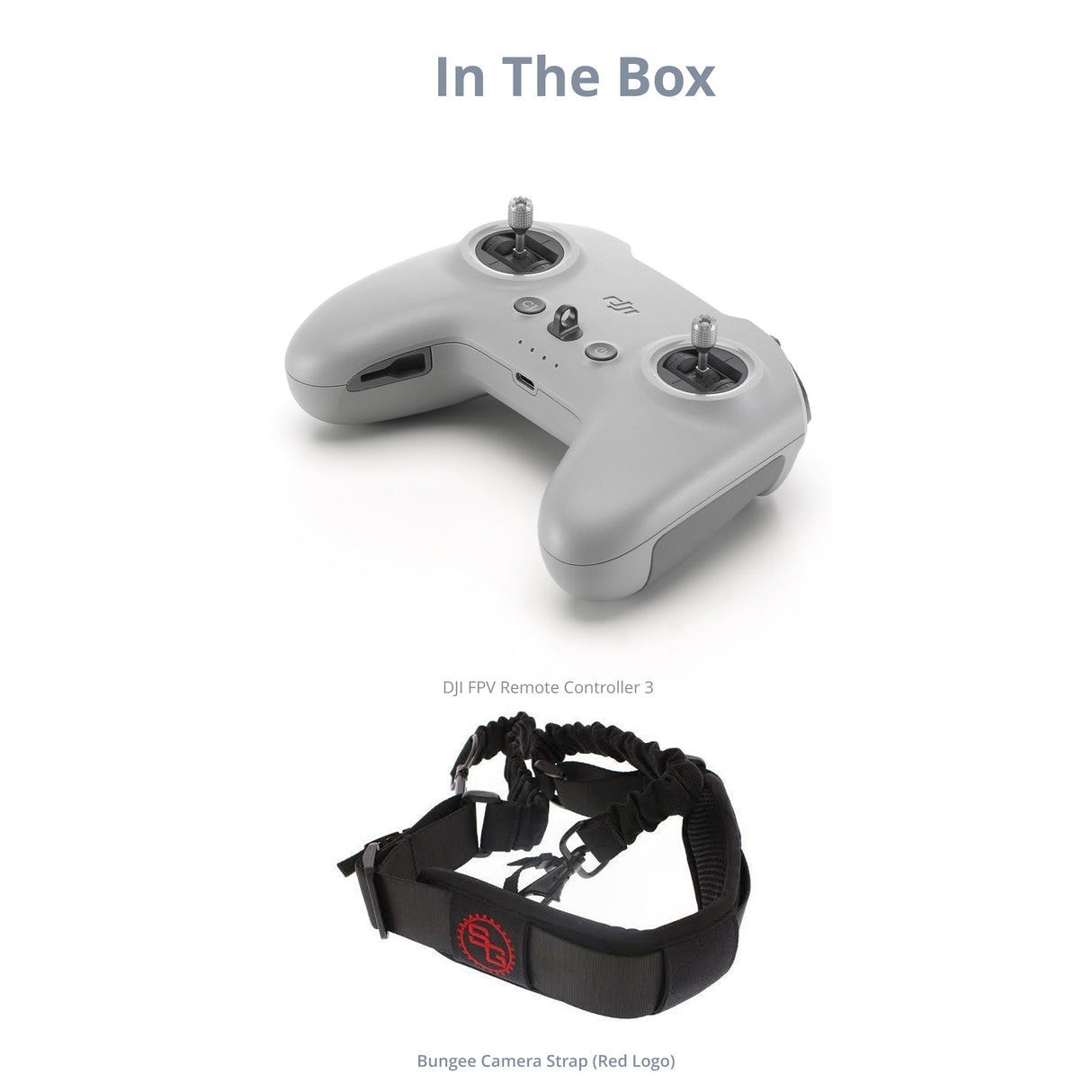 DJI FPV Remote Controller 3 with Bungee Strap Bundle