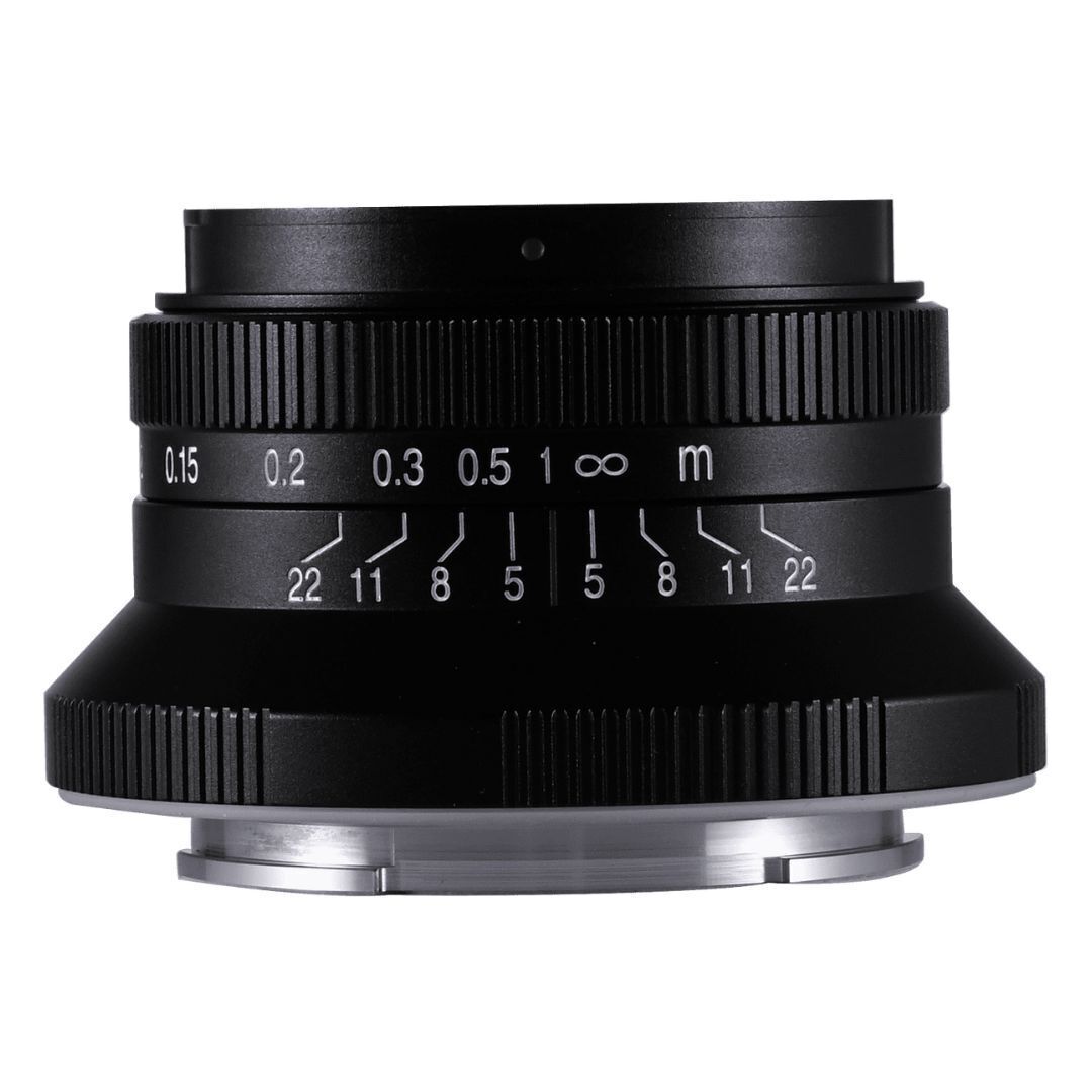 Laowa 15mm f5 Cookie FF Lens with 110-Degree Angle of View and Compact Body (Black, Leica M Mount)