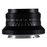 Laowa 15mm f5 Cookie FF Lens with 110-Degree Angle of View and Compact Body (Black, Leica M Mount)