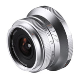 Laowa 15mm f5 Cookie FF Lens with 110-Degree Angle of View and Compact Body (Silver, Sony E Mount)