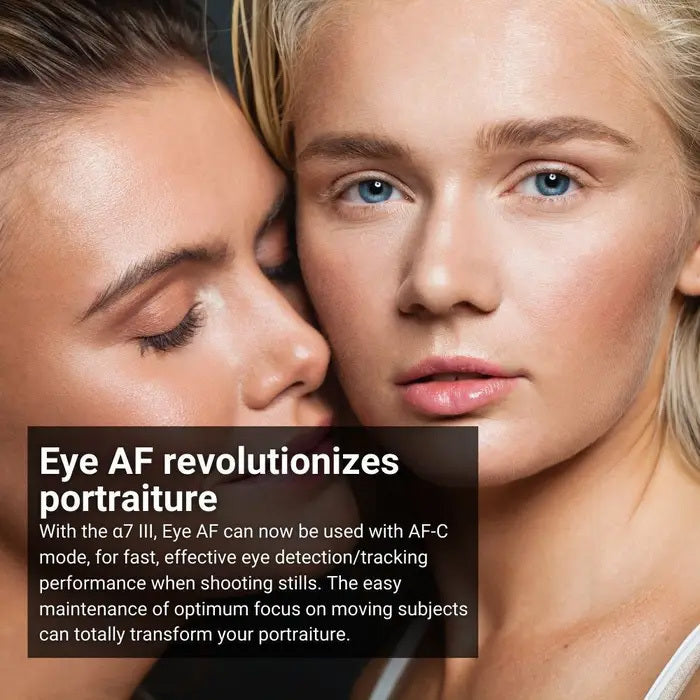 Sony Alpha a7 III Full Frame Mirrorless Digital Camera (Body Only)