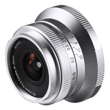 Laowa 15mm f5 Cookie FF Lens with 110-Degree Angle of View and Compact Body (Silver, Nikon Z Mount)