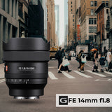 Sony FE 14mm f1.8 GM Full-Frame Large-Aperture Wide-Angle Prime G Master Lens Bundle