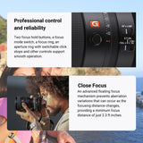 Sony FE 135mm f1.8 GM Lens with Molded Interior Hard Case with Foam Insert and Lid Organizer Bundle