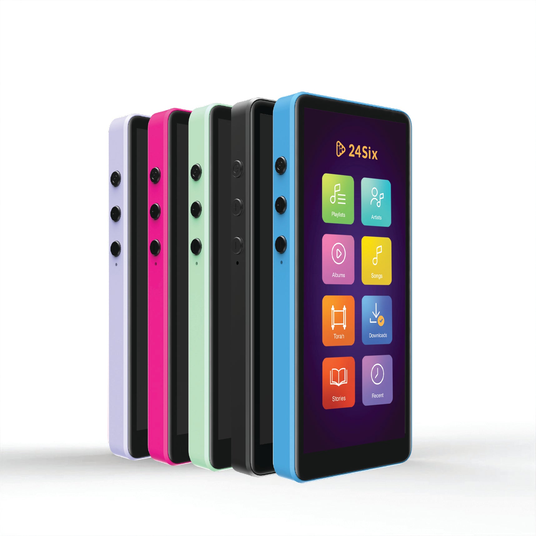 24SIX Solo 3 Kosher MP3 Player (Black) – Focus Camera