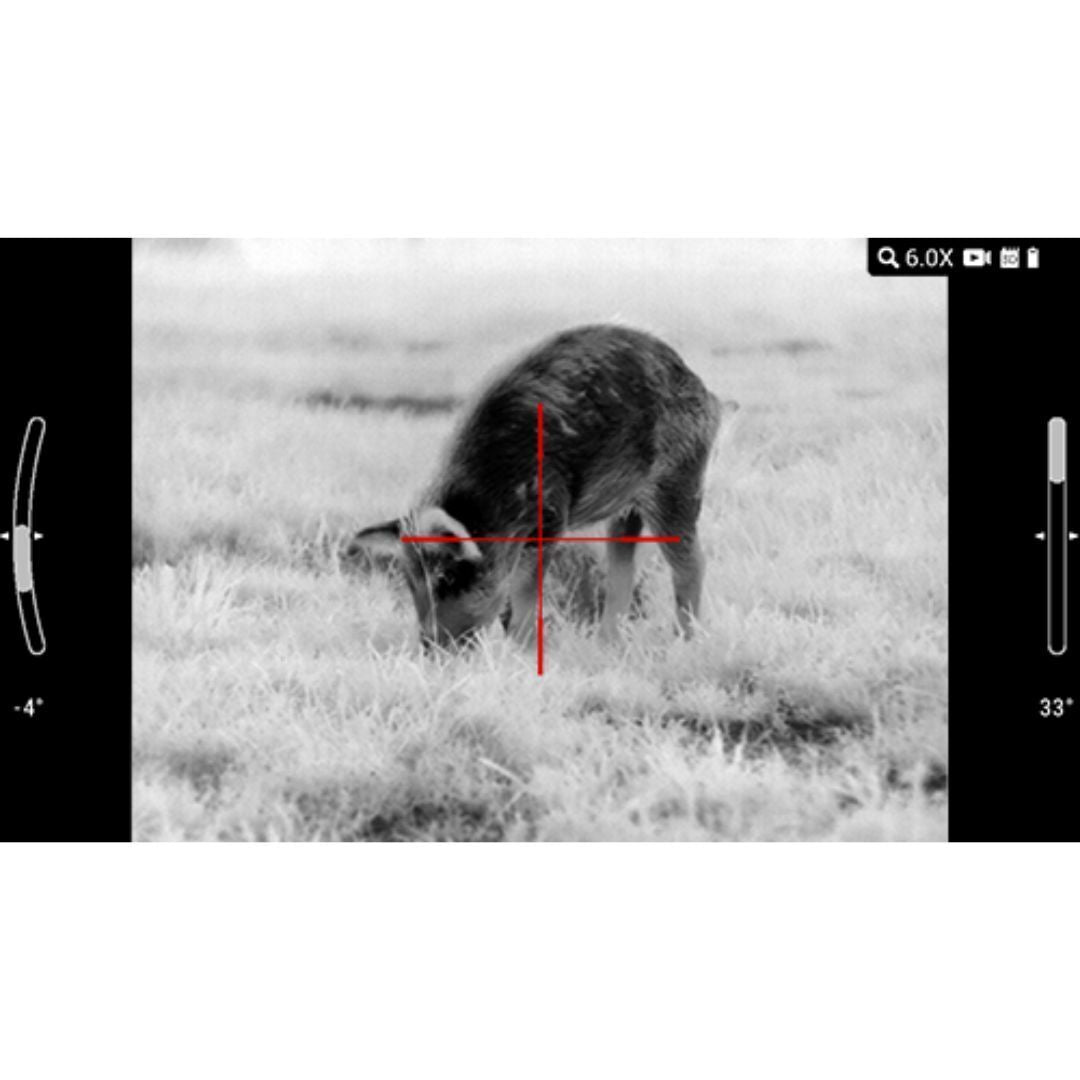 ATN ThOR LTV 640 3-9x Weather-Resistant Ultra Light Thermal Rifle Scope with Video Recording (Black)