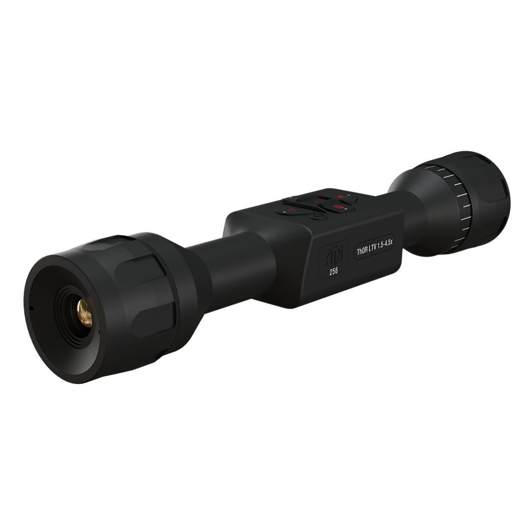 ATN ThOR LTV 256 1.5-4.5x Ultra-Light Thermal Rifle Scope with 60Hz Thermal Sensor (Black)