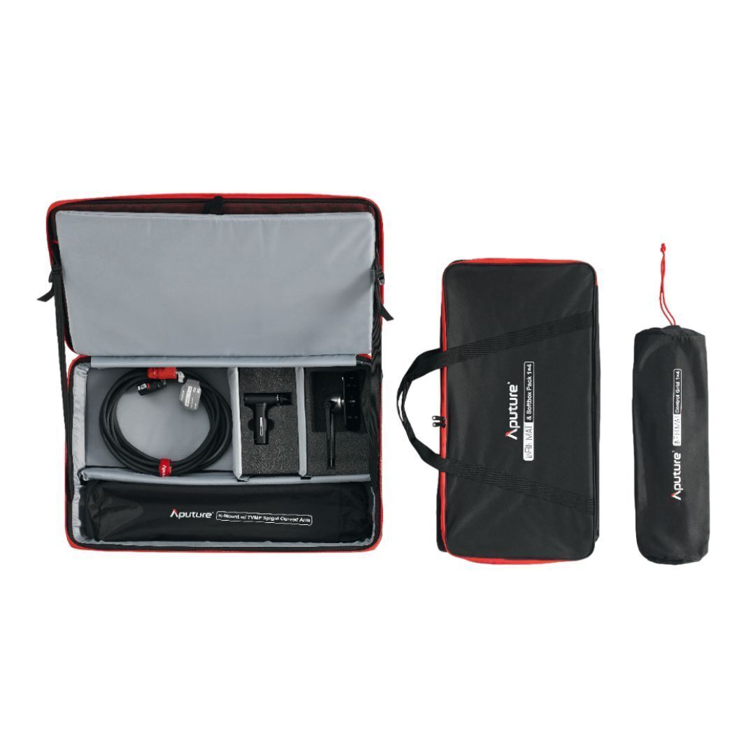 Aputure INFINIMAT 1x4 Feet V-Mount Kit of Full-Color Pixelated LED Light Mat with Inflatable Softbox