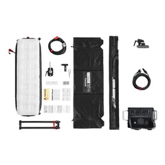 Aputure INFINIMAT 1x4 Feet V-Mount Kit of Full-Color Pixelated LED Light Mat with Inflatable Softbox