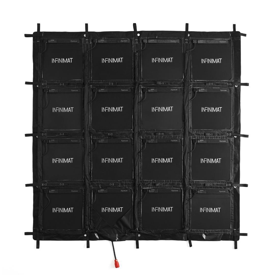 Aputure INFINIMAT Kit of 8x8 Full-Color Pixelated LED Modular Light Mat with Inflatable Softbox