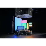 Aputure INFINIMAT Kit of 8x8 Full-Color Pixelated LED Modular Light Mat with Inflatable Softbox