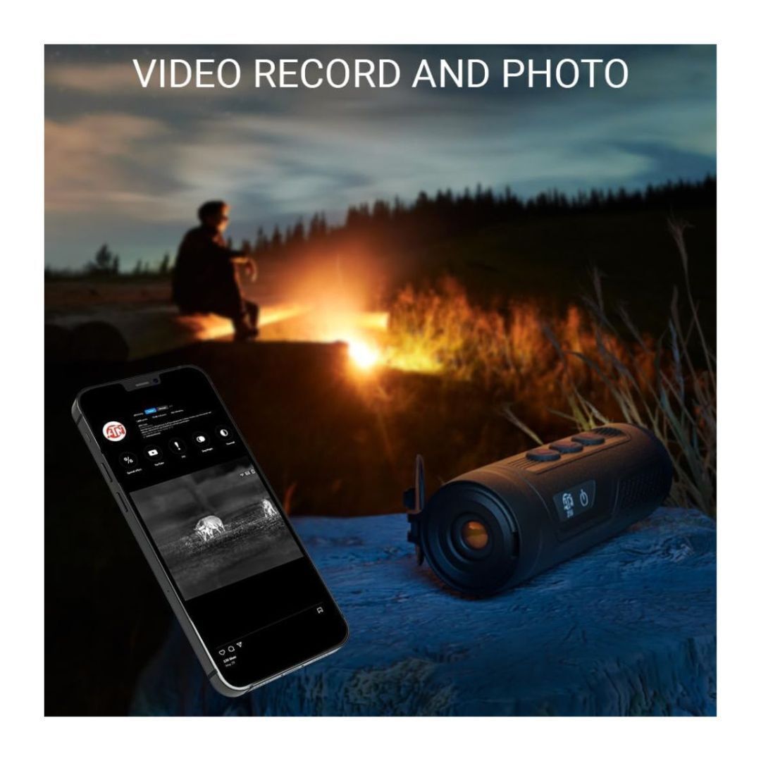 ATN BlazeSeeker 210 1.5-12x 12-Micron Thermal Imaging Monocular with 256x192 Sensor and 10mm Lens