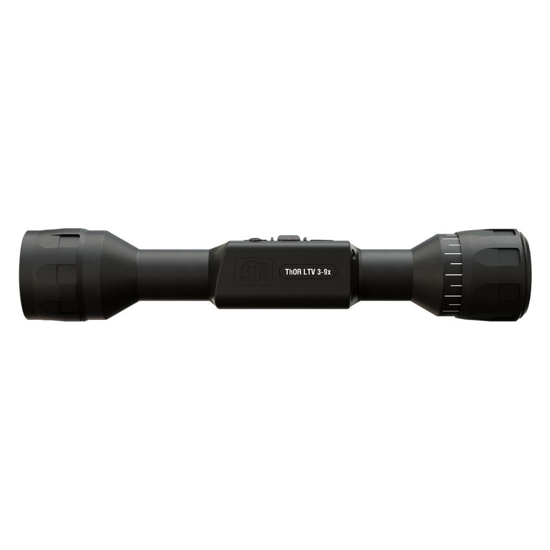 ATN ThOR LTV 3-9x 320 x 240 12 Micron Ultra-Light Thermal Rifle Scope with Video Recording (Black)