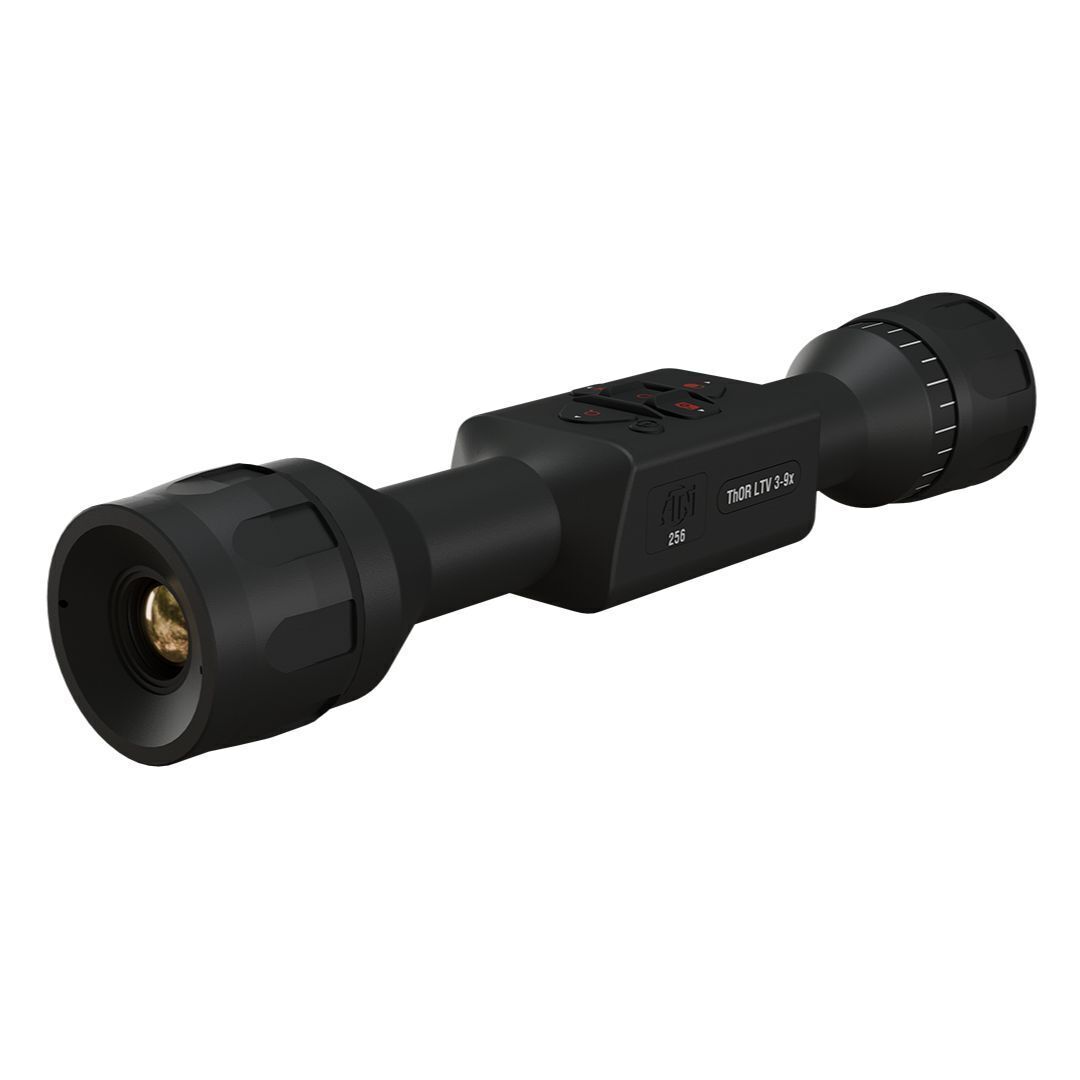 ATN ThOR LTV 3-9x 256 x 192 12 Micron Ultra-Light Thermal Rifle Scope with Video Recording (Black)