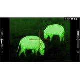 ATN ThOR LTV 2-6x 256 x 192 12 Micron Ultra-Light Thermal Rifle Scope with Video Recording (Black)