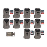 Wildgame Innovations Wraith 2.0 Trail Camera (10-Pack) with 10 x 32GB Ultra SDHC Memory Card Bundle