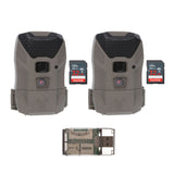 Wildgame Innovations Wraith 2.0 Trail Camera (2-Pack) with 2 x 32GB Ultra SDHC Memory Card Bundle