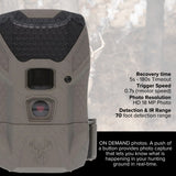 Wildgame Innovations Spark 2.0 Combo Lightsout 18MP Trail Camera with 70-Feet Range (6-Pack) Bundle