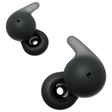 Sony LinkBuds Open Truly Wireless Earbuds with Air Fitting Supporters and Ergonomic Design (Black)
