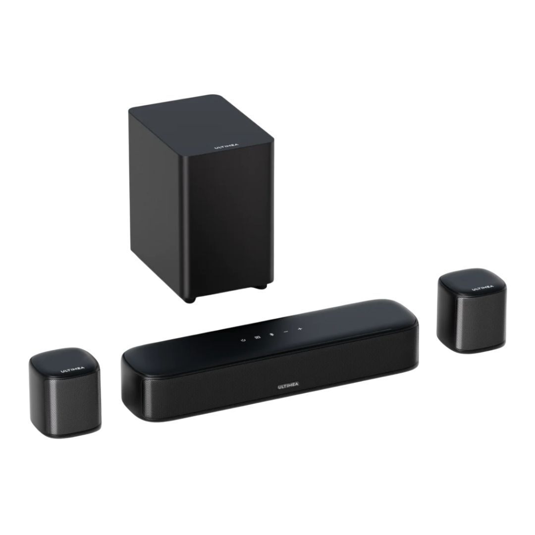 Ultimea Aura A30 5.1 Channel Virtual Surround Soundbar with Smart App Controls (Black)
