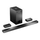 Ultimea Nova S80 5.1.2 Channel True Dolby Atmos Soundbar with 8-Inch Wireless Big Subwoofer (Black)