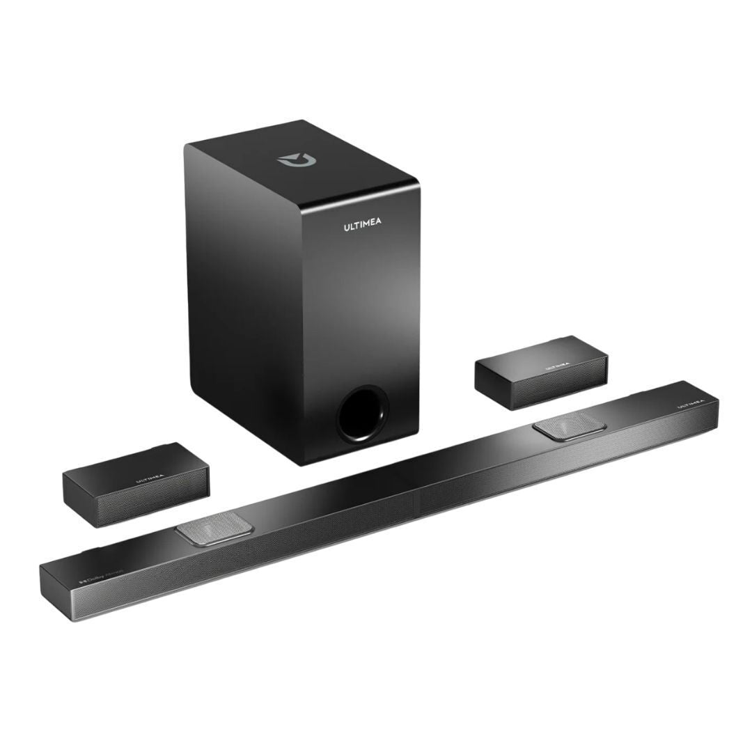 Ultimea Nova S80 5.1.2 Channel True Dolby Atmos Soundbar with Subwoofer (Black) (Open Box)
