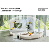 Ultimea Nova S80 5.1.2 Channel True Dolby Atmos Soundbar with 8-Inch Wireless Big Subwoofer (Black)