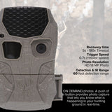 Wildgame Innovations Kicker 2.0 Lightsout Trail Camera with 18MP Resolution (6-Pack) Bundle