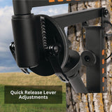 Muddy Outfitter Camera Arm with 20-Inch Aluminum Treestand Climbing Sticks and Harness Bundle