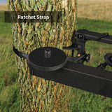 Muddy Outfitter Camera Arm with 20-Inch Aluminum Treestand Climbing Sticks and Harness Bundle